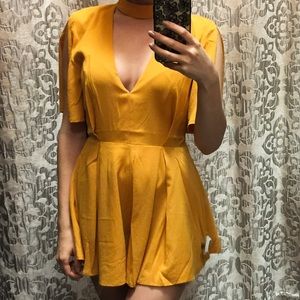 Mustard Yellow Romper